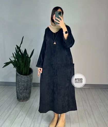 پیراهن مانتویی آرشیدا