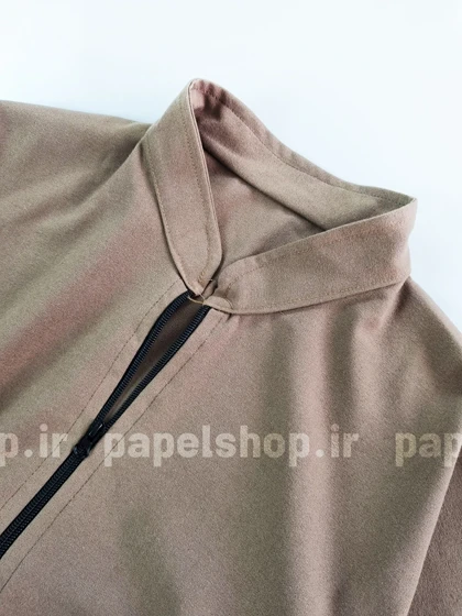 بامبر ساده جلو زیپ