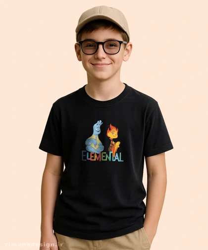تیشرت بچگانه انیمیشن المنتال Elemental