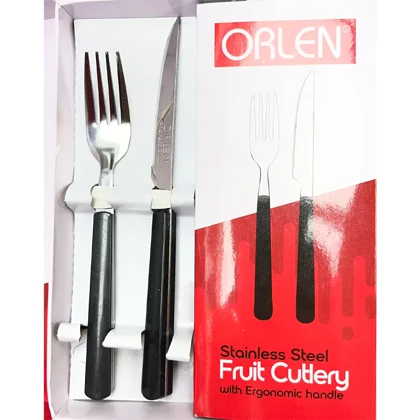 ست چاقو و چنگال میوه‌خوری 12 پارچه اورلن ORLEN