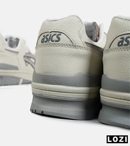 کفش کتانی مردانه کرم طوسی ASICS TIGER RUNNER II مدل 6694