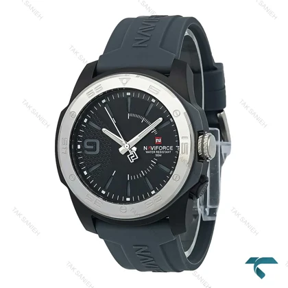 ساعت مردانه نیوی فورس NF7112 بند طوسی NaviForce-7722-G