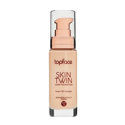 کرم پودر اسکین توین 006 تاپ فیس SPF20 حجم 32 میلی لیتر