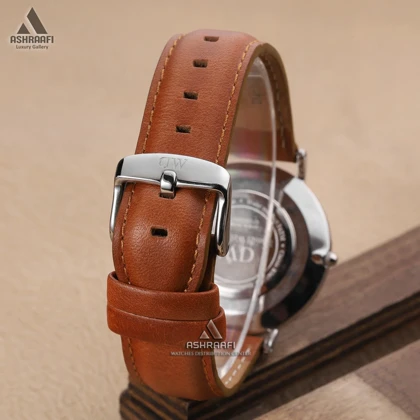 ساعت دنیل ولینگتون بند چرمی Daniel Wellington 00117K