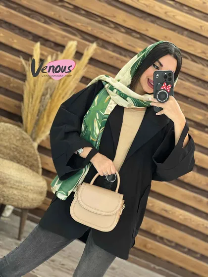 مانتو پانچ آستین چاک