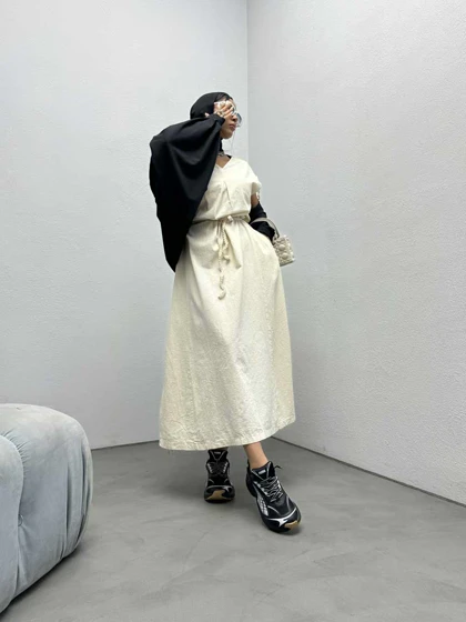 پیراهن سرشانه گت دار