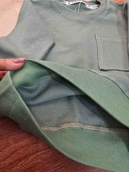 بلوز شلوار اسپرت بیسکویتی