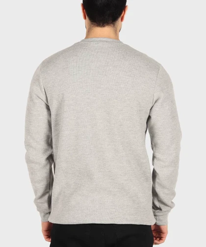 پلیور مردانه یقه هفت و آستین بلند 1847