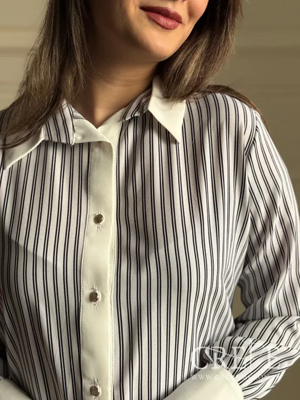 شومیز الیزه راه راه