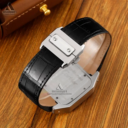 ساعت مردانه کارتیه سانتوس Cartier Santos 100-SGK