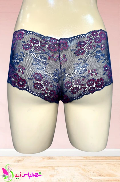 شورت گیپوری جنیفری طرح دار