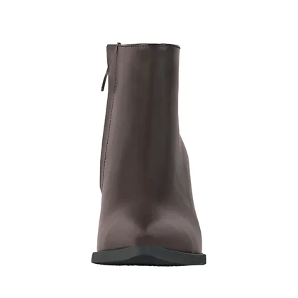 نیم بوت پاشنه‌دار نوک تیز مدل کابوی کد 2258