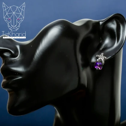 گوشواره ستاره و نگین سوارسکی