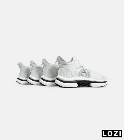کتانی ساق‌دار مردانه سفید Nike air jordan 23 مدل 6394