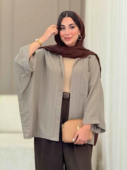 مانتو پانچ تک جیب فرشته