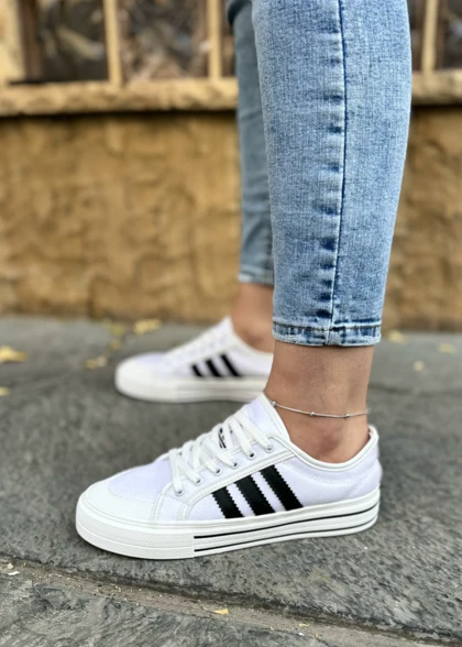 کتانی زنانه مدل ونس آدیداس میزا