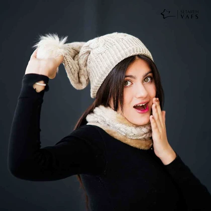 رینگ و کلاه تو خز دخترانه