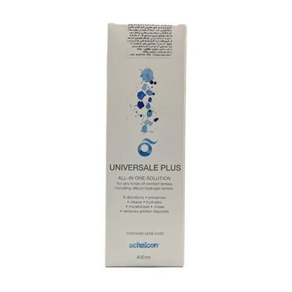 محلول لنز یونیورسال پلاس Universale Plus 400 ML