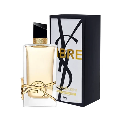ادوپرفیوم زنانه پینک ویژوآل Pink مدل ایو سن لورن لیبره Yves Saint Laurent Libre حجم 100 میلی لیتر طرح مارک