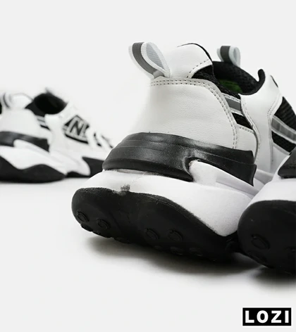 کفش کتانی مردانه و زنانه سفید مشکی NEW BALANCE smith xvision v2