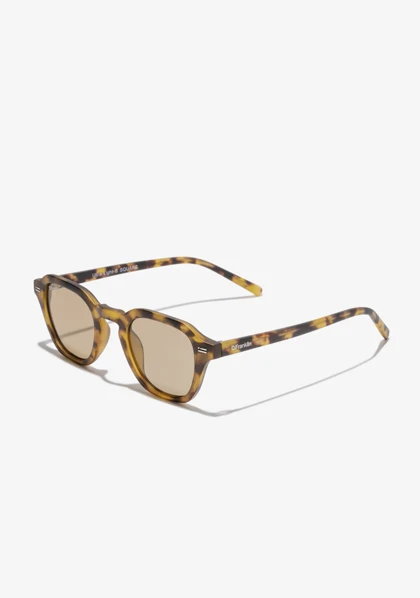 عینک آفتابی دی فرانکلین مدل Ultra Light S Square Matte Tort / Photochromic Brown