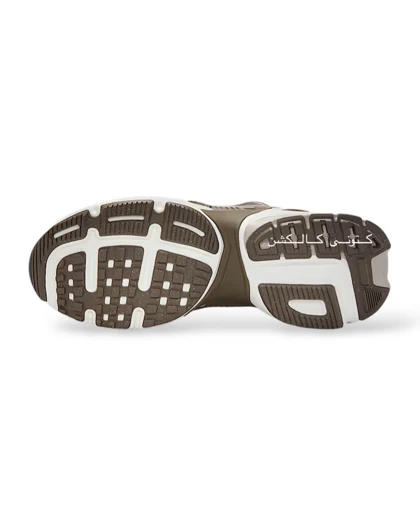 کتانی نایکی وی تو کی ران سفید شکلاتی Nike V2K RUN white brown