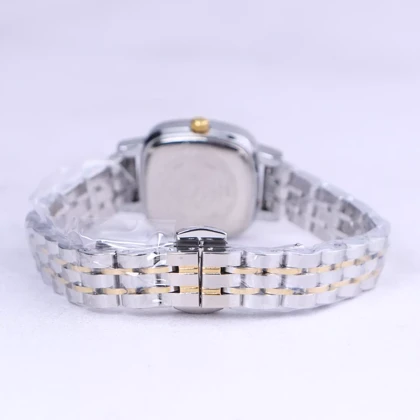ساعت مچی سیکو زنانه فلزی قاب مربع صفحه مشکی L 2523/3