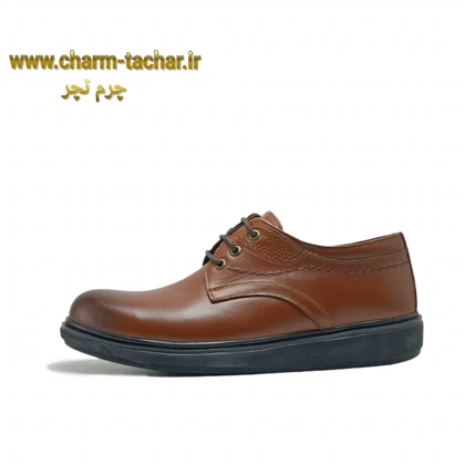 کفش طبی مردانه چرم طبیعی کد si 774