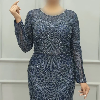 پیراهن بلند لونا 7076