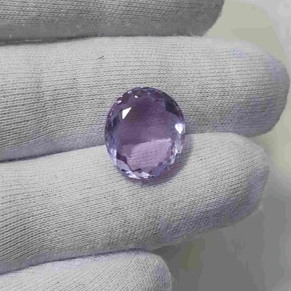 گردنبند نقره با سنگ آمیتیست کد 500(بدون زنجیر)