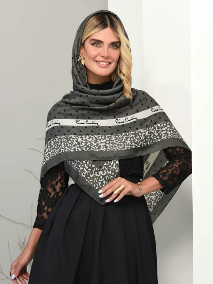 روسری نخی توپی کد 341