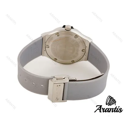 ساعت هابلوت زنانه طوسی دورنگین w-8365