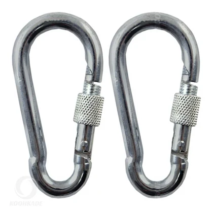 کارابین پیچی مدل Locking Carabiner