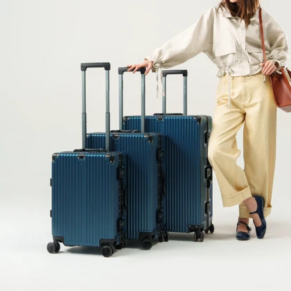ست چمدان مدل Rose Merry RL-318-3S_Blue