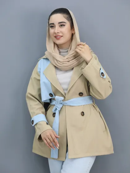 بارانی کوتاه تاتیانا