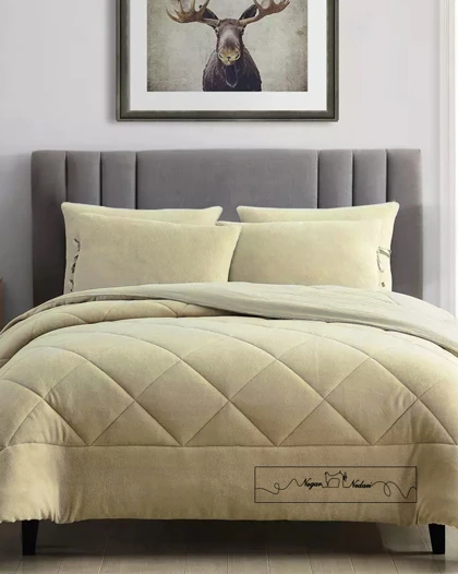 روتختی مینیمال کتان مخمل طرح لوزی