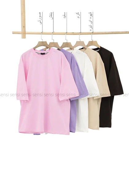 تیشرت لانگ رنگی کد1005294