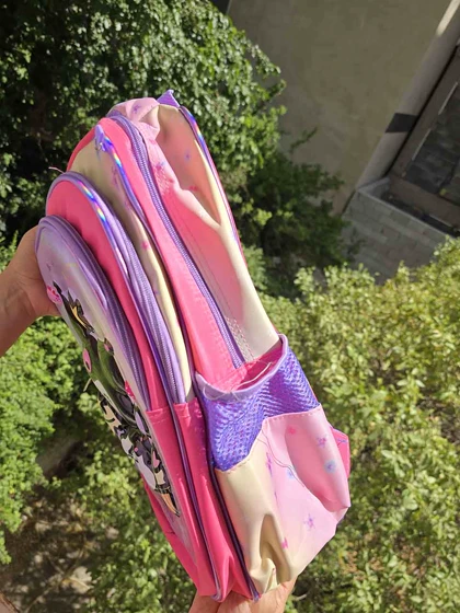 کوله مدرسه کرومی وارداتی