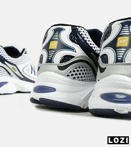 کفش کتانی مردانه و زنانه سفید مشکی سرمه ای NEW BALANCE 1064 V.2