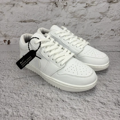 نایک ایر جردن 1 سفید (Nike Air Jordan 1 Low White) کد 2332