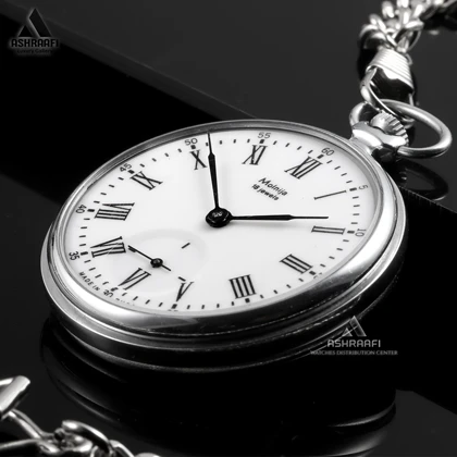 ساعت جیبی مولنیجا روسی Molnija Pocket Watch 18 Jewels