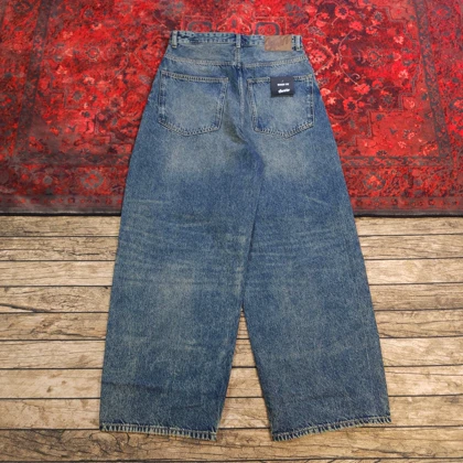 شلوار جین بالون فیت یونیسکس pull & bear کد 350 سایز 28