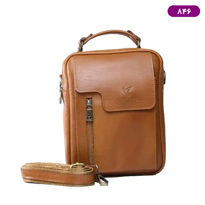 کیف دوشی چرم طبیعی چرمسال مدل 846