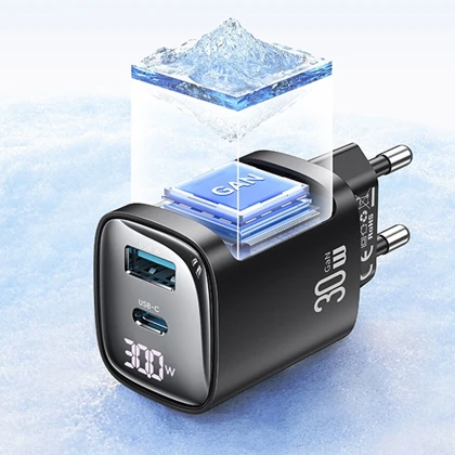 شارژر دیواری 30 وات یوسامز USAMS مدل CC229 دو پورت