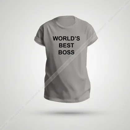 تیشرت Office طرح World's Best Boss