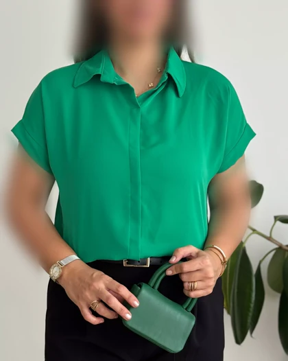 شومیز آستین کوتاه الیزه 1