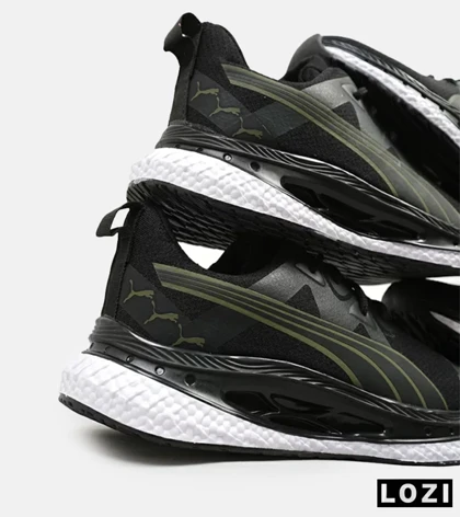 کفش کتانی ورزشی مشکی سبز مردانه PUMA