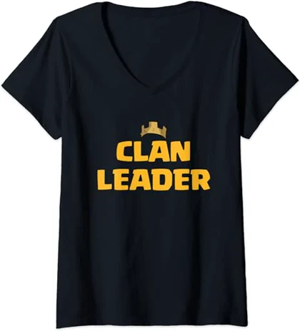 تیشرت با طرح Clan Leader کلش اف کلنز کد 23563