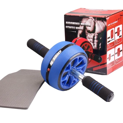 رولر شکم Abdominal Muscle Fitness Wheel تحمل وزن 181 کیلوگرم