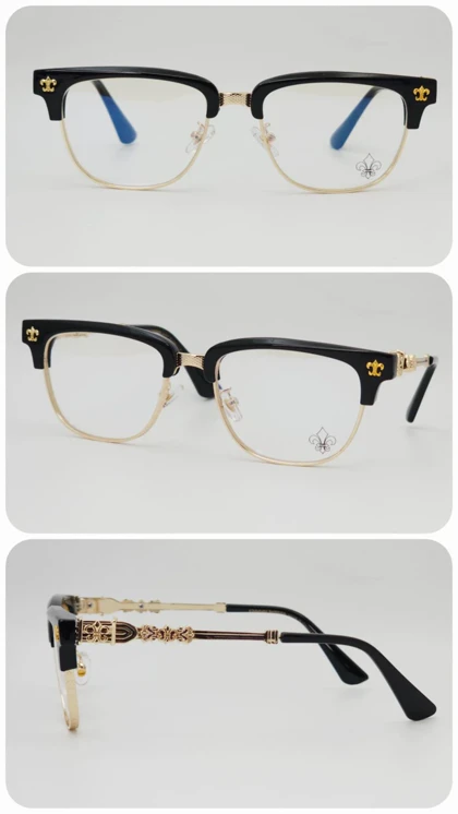 عینک آفتابی مردانه و زنانه کروم هارتز Chrome Hearts 0766 و عینک شب